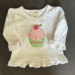 Cupcake ruffle shirt